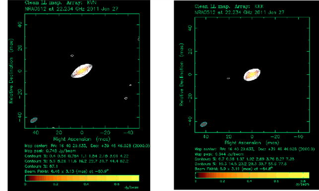 2-dimensional image map using Difmap